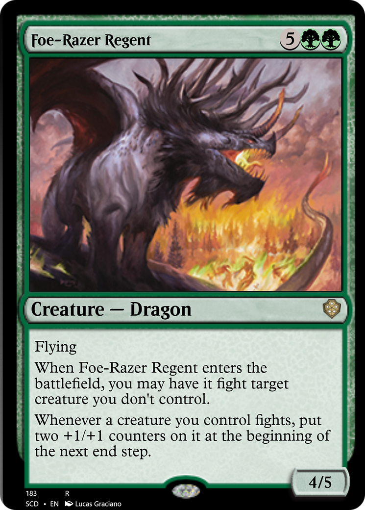 Foe-Razer Regent [Starter Commander Decks] | Card Citadel