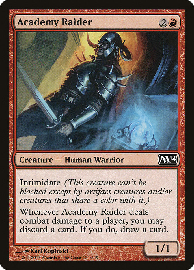 Academy Raider [Magic 2014] | Card Citadel