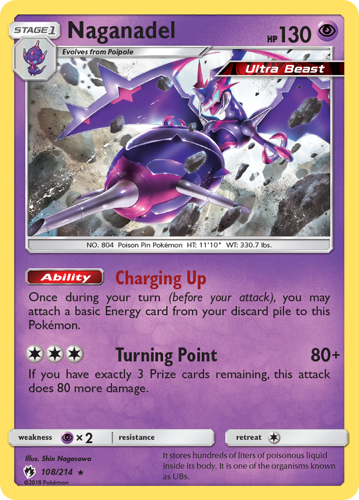 Naganadel (108/214) [Sun & Moon: Lost Thunder] | Card Citadel