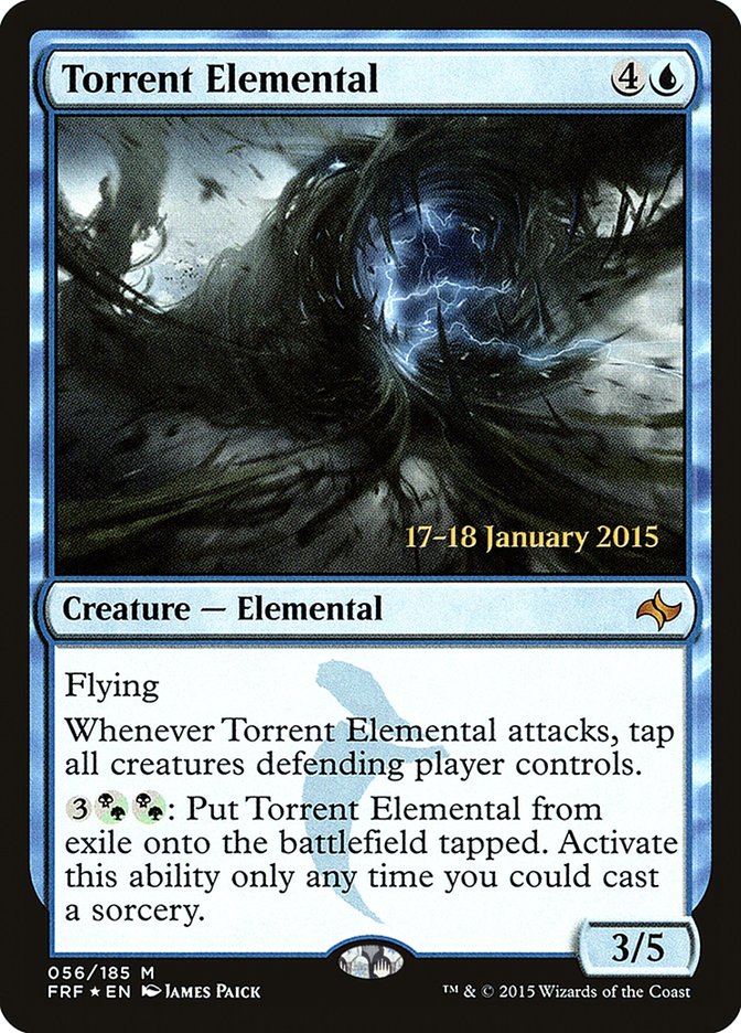 Torrent Elemental [Fate Reforged Promos] | Card Citadel