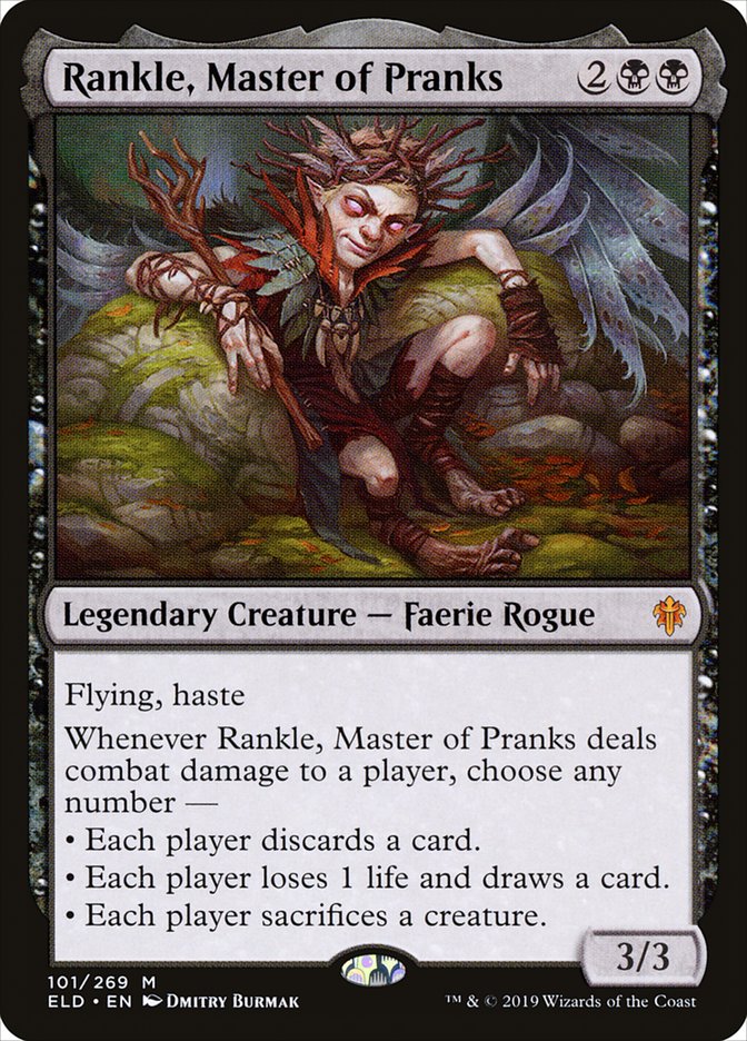 Rankle, Master of Pranks [Throne of Eldraine] | Card Citadel