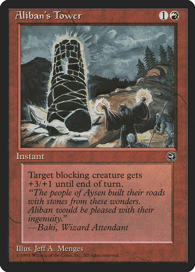 Aliban's Tower (Baki Flavor Text) [Homelands] | Card Citadel