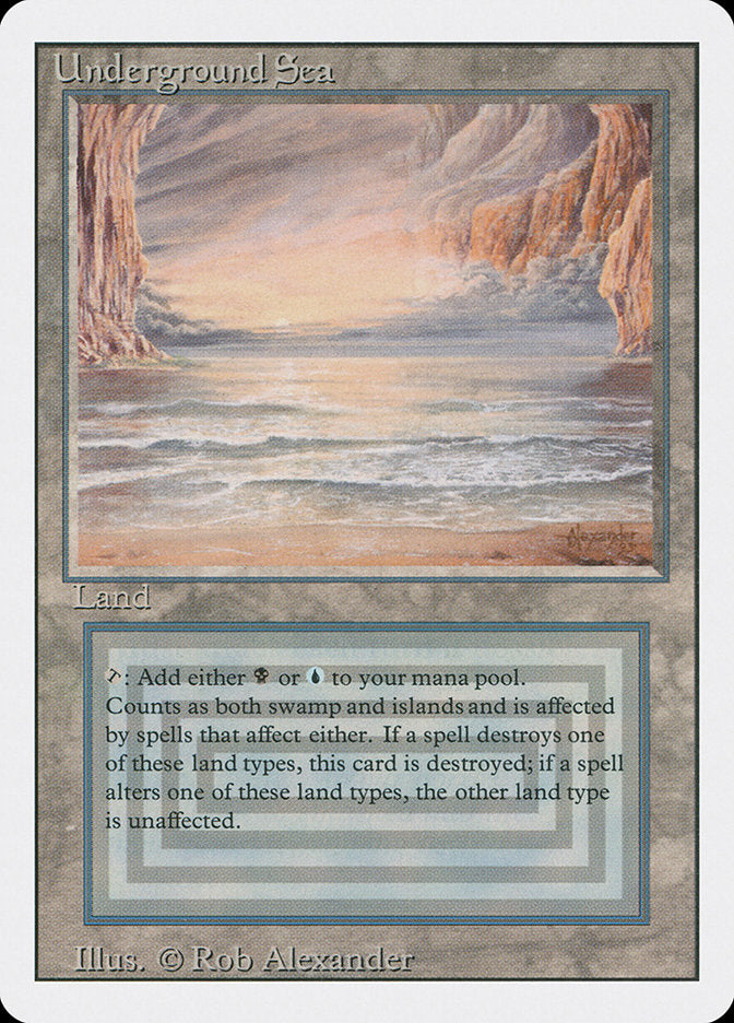 Underground Sea - Revised Edition (Very Good) | Card Citadel