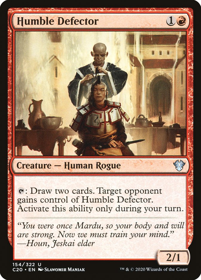 Humble Defector [Commander 2020] | Card Citadel