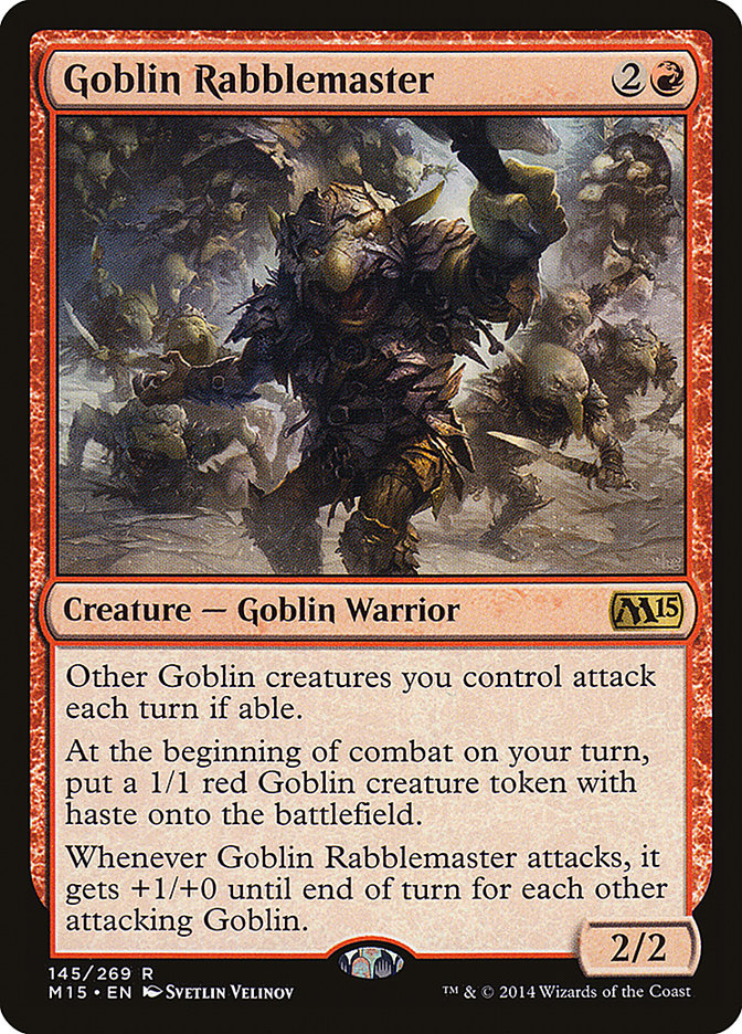 Goblin Rabblemaster [Magic 2015] | Card Citadel