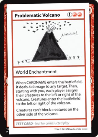 Problematic Volcano (2021 Edition) [Mystery Booster Playtest Cards] | Card Citadel