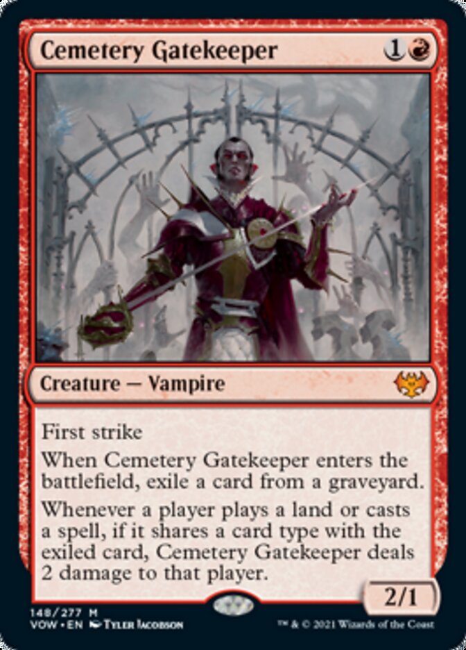 Cemetery Gatekeeper [Innistrad: Crimson Vow] | Card Citadel