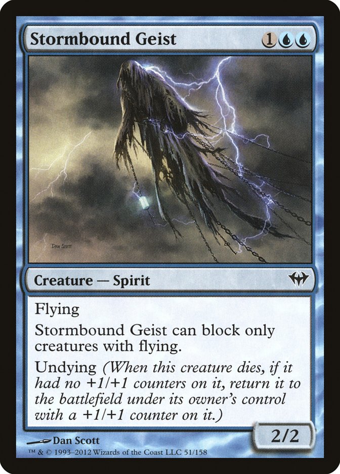 Stormbound Geist [Dark Ascension] | Card Citadel