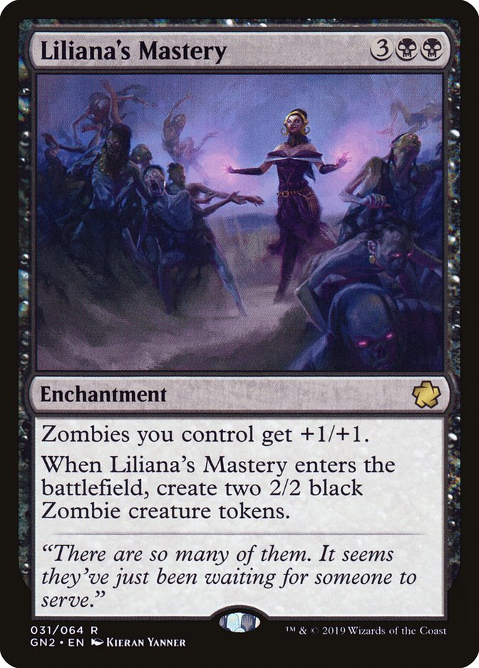 Liliana's Mastery [Game Night 2019] | Card Citadel
