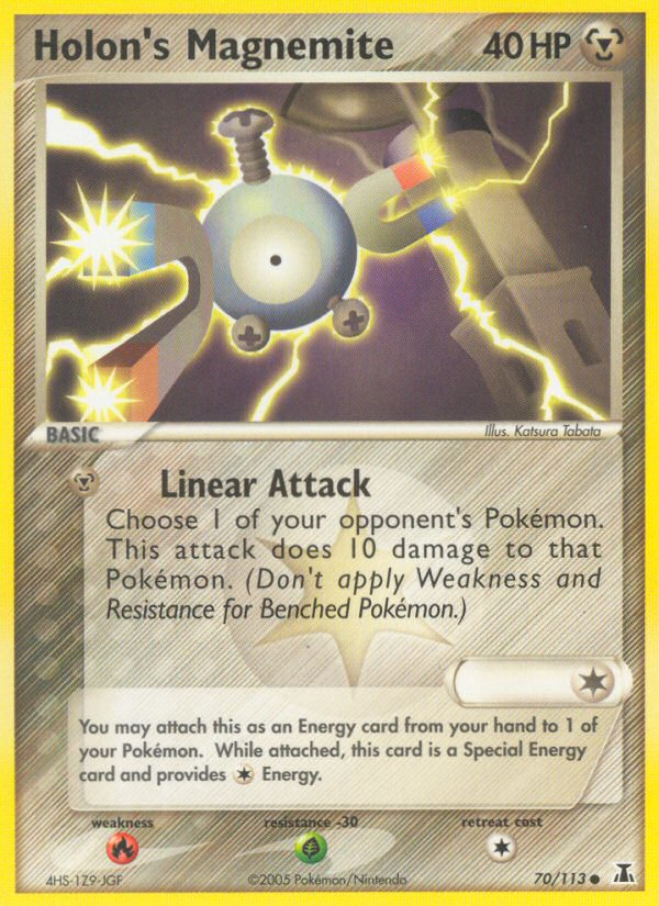 Holon's Magnemite (70/113) [EX: Delta Species] | Card Citadel