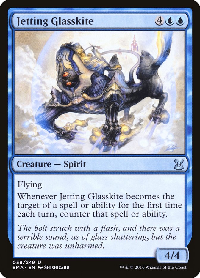 Jetting Glasskite [Eternal Masters] | Card Citadel