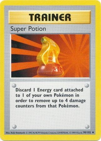 Super Potion (90/102) [Base Set Shadowless Unlimited] | Card Citadel