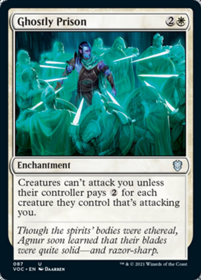 Ghostly Prison [Innistrad: Crimson Vow Commander] | Card Citadel