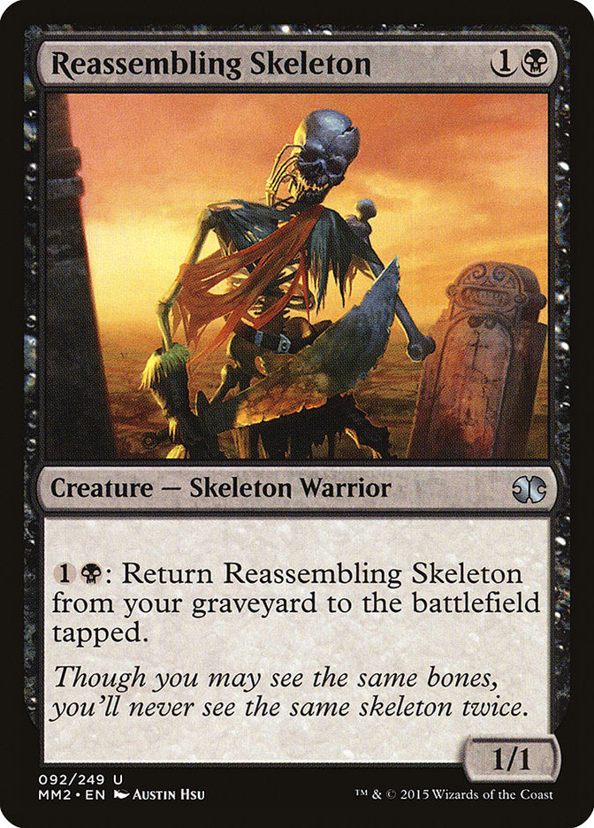 Reassembling Skeleton [Modern Masters 2015] | Card Citadel