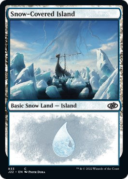 Snow-Covered Island [Jumpstart 2022] | Card Citadel