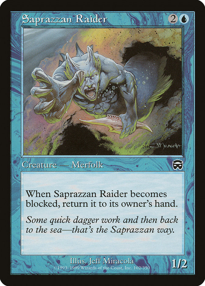 Saprazzan Raider [Mercadian Masques] | Card Citadel