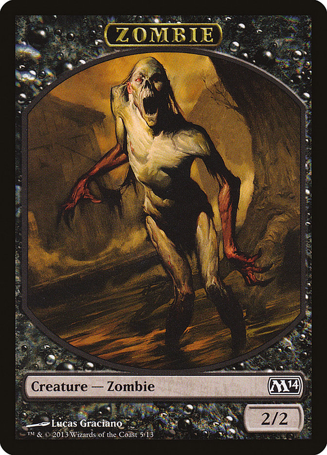 Zombie [Magic 2014 Tokens] | Card Citadel