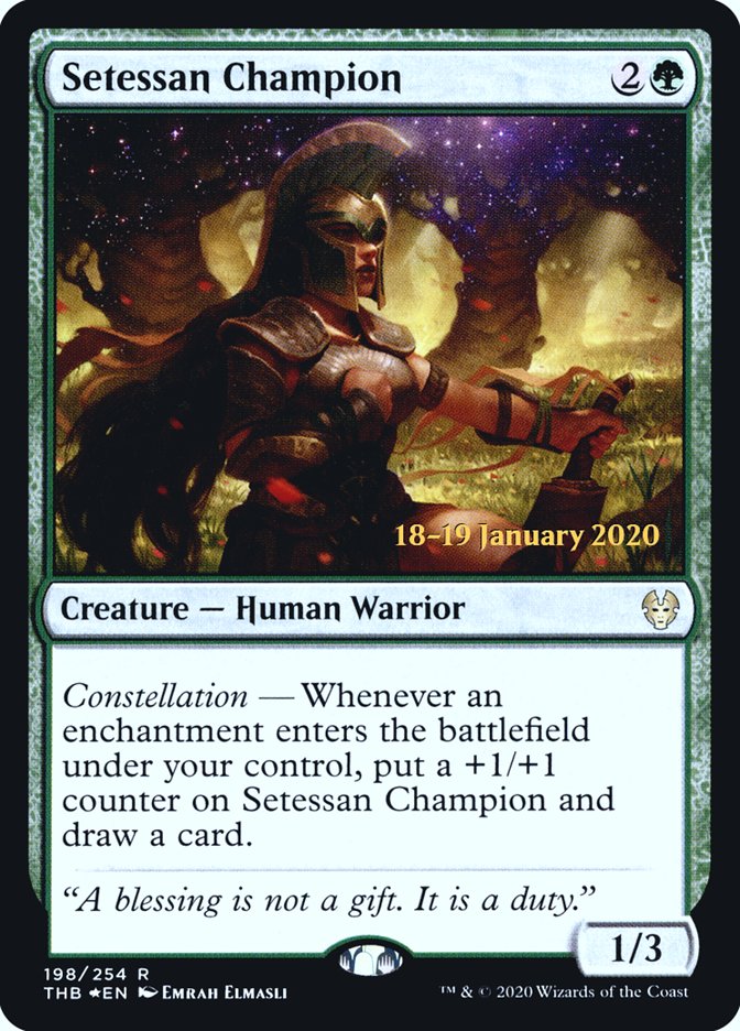 Setessan Champion [Theros Beyond Death Prerelease Promos] | Card Citadel