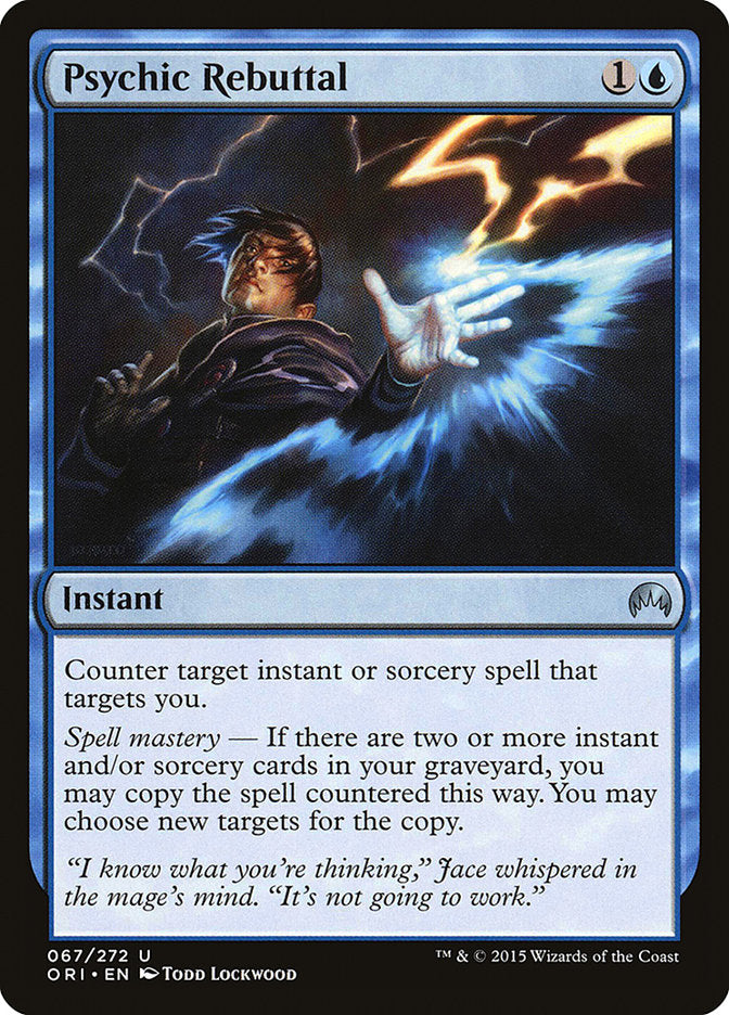 Psychic Rebuttal [Magic Origins] | Card Citadel