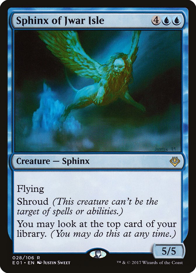 Sphinx of Jwar Isle [Archenemy: Nicol Bolas] | Card Citadel