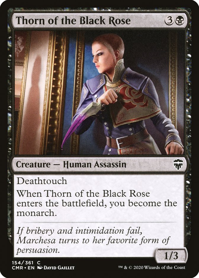Thorn of the Black Rose [Commander Legends] | Card Citadel