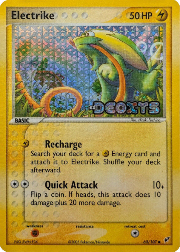 Electrike (60/107) (Stamped) [EX: Deoxys] | Card Citadel