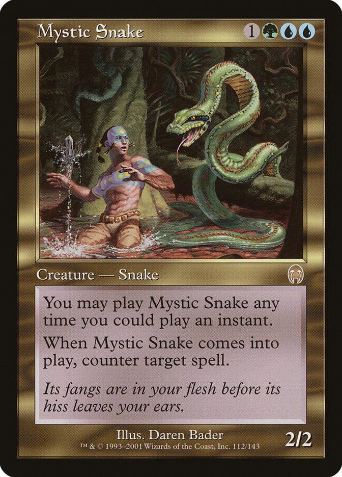 Mystic Snake [Apocalypse] | Card Citadel