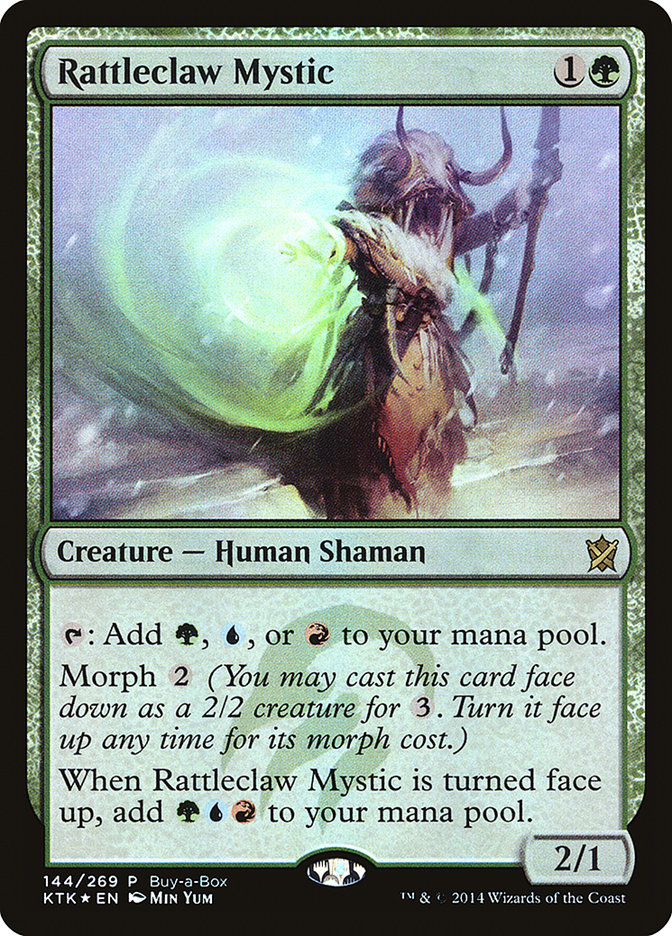 Rattleclaw Mystic (Buy-A-Box) [Khans of Tarkir Promos] | Card Citadel