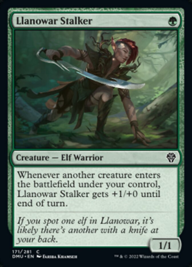 Llanowar Stalker [Dominaria United] | Card Citadel