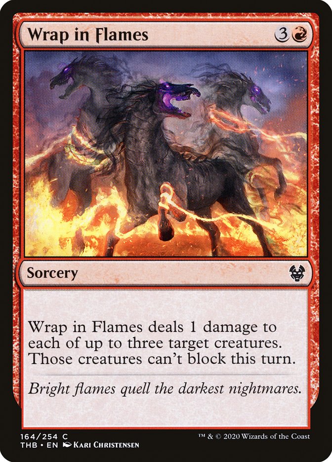 Wrap in Flames [Theros Beyond Death] | Card Citadel