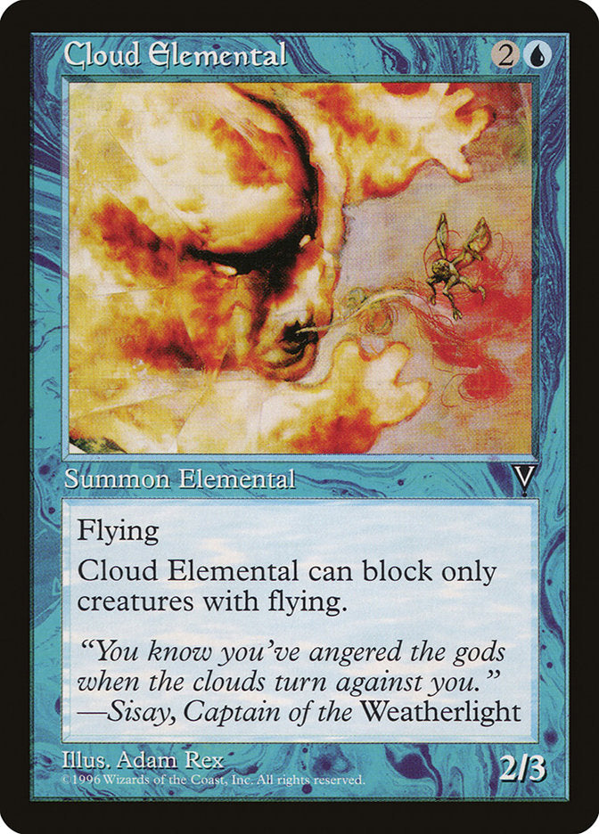 Cloud Elemental [Visions] | Card Citadel