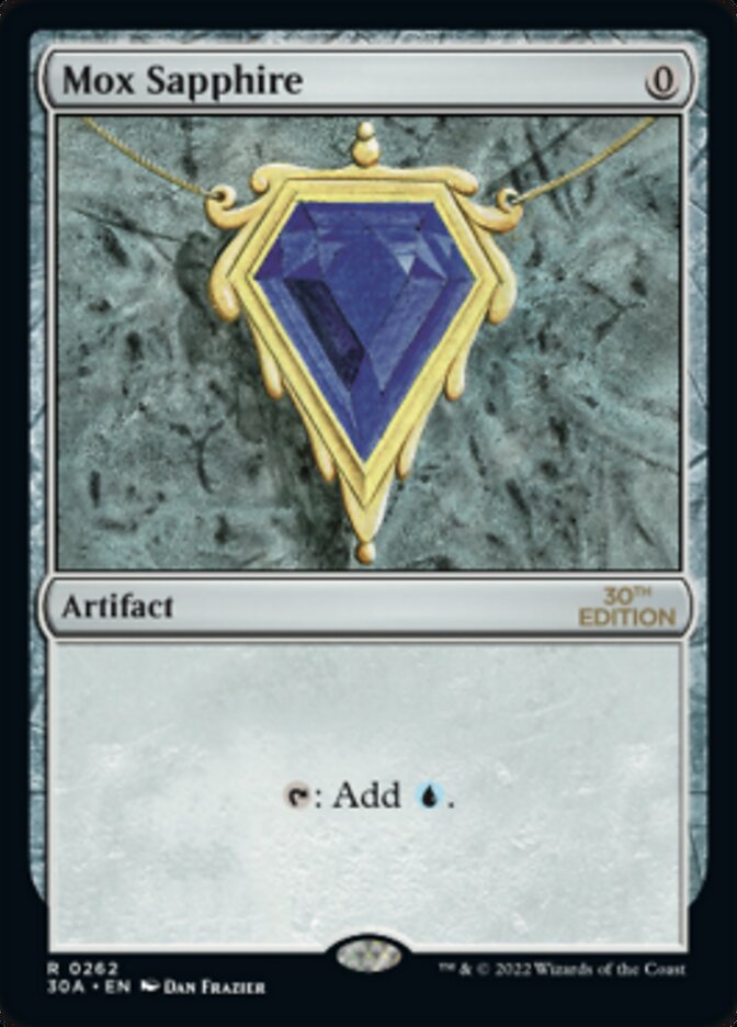 Mox Sapphire [30th Anniversary Edition] | Card Citadel