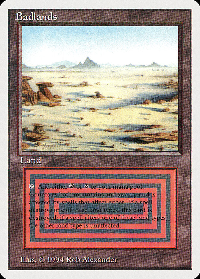 Badlands [Summer Magic / Edgar] | Card Citadel