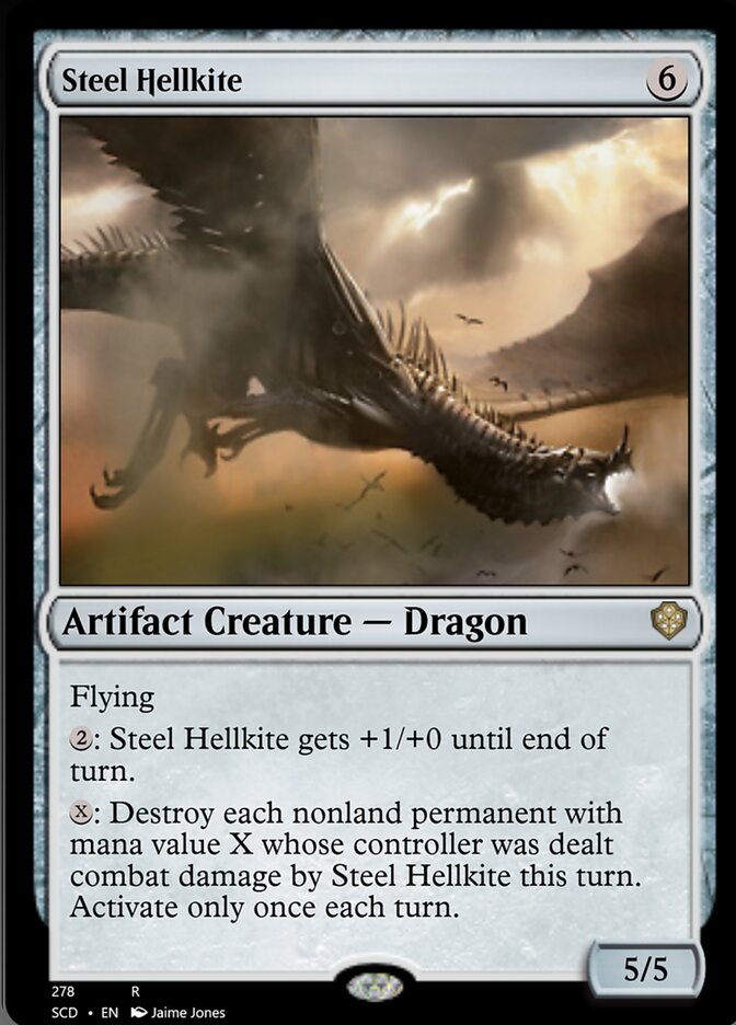 Steel Hellkite [Starter Commander Decks] | Card Citadel