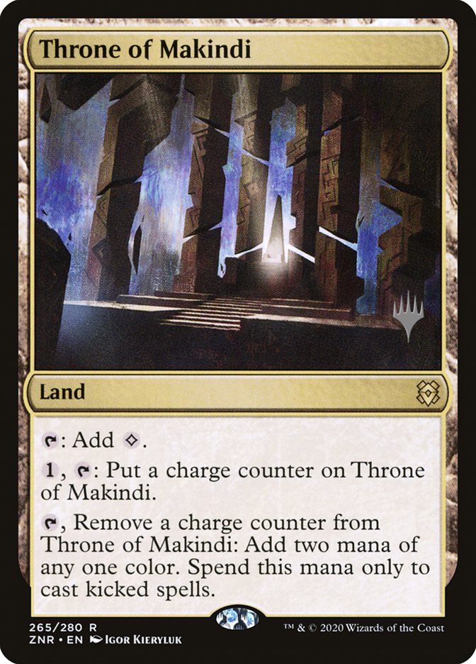 Throne of Makindi (Promo Pack) [Zendikar Rising Promos] | Card Citadel