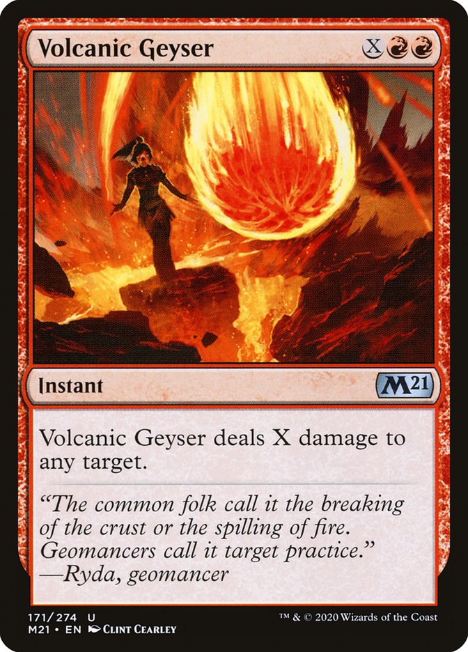 Volcanic Geyser [Core Set 2021] | Card Citadel