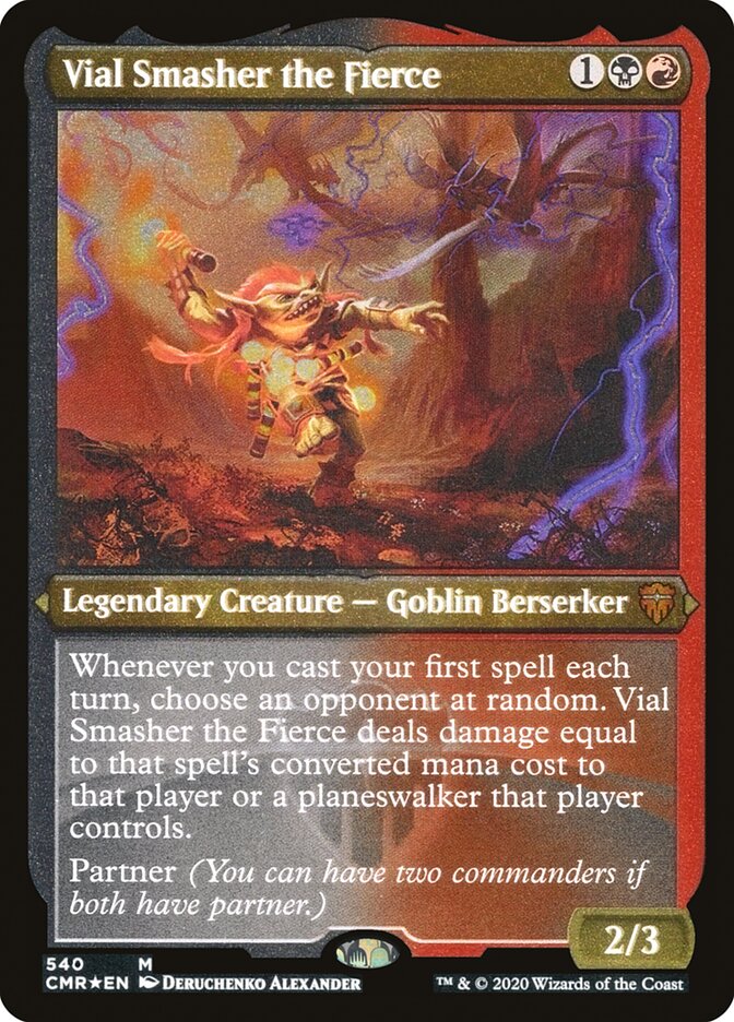 Vial Smasher the Fierce (Foil Etched) [Commander Legends] | Card Citadel