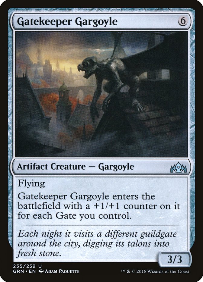 Gatekeeper Gargoyle [Guilds of Ravnica] | Card Citadel