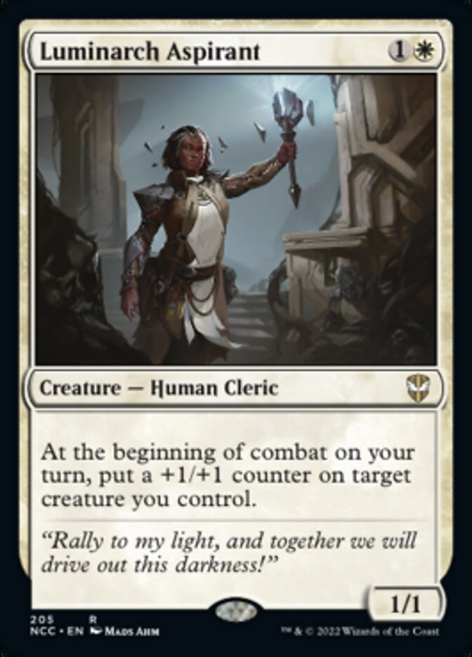 Luminarch Aspirant [Streets of New Capenna Commander] | Card Citadel