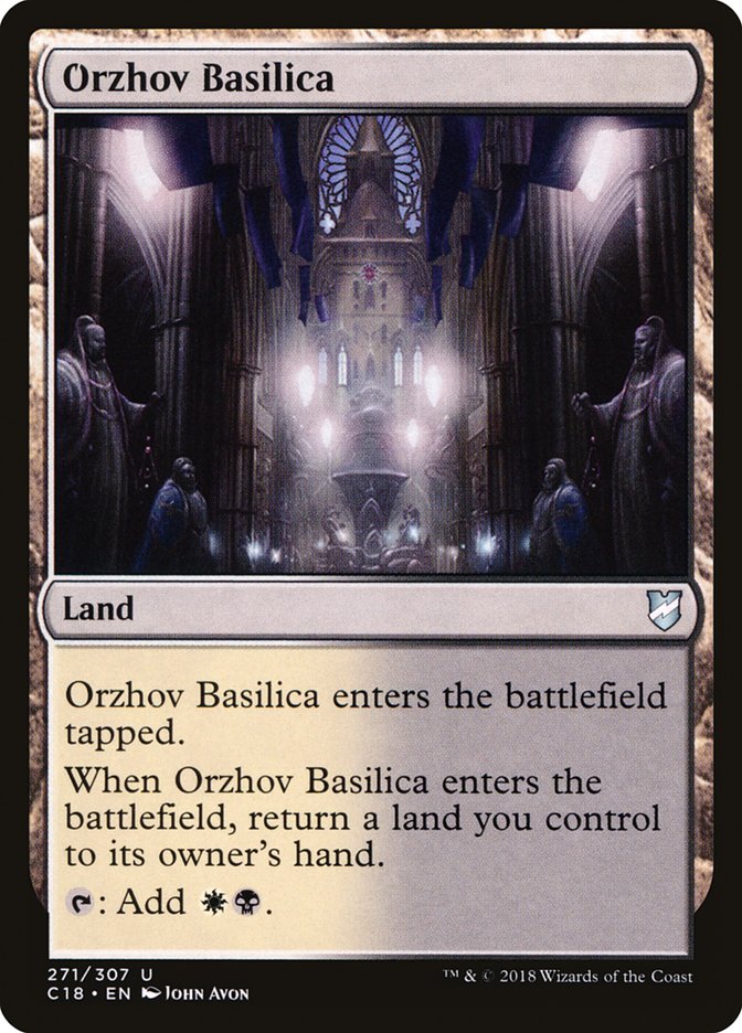 Orzhov Basilica [Commander 2018] | Card Citadel