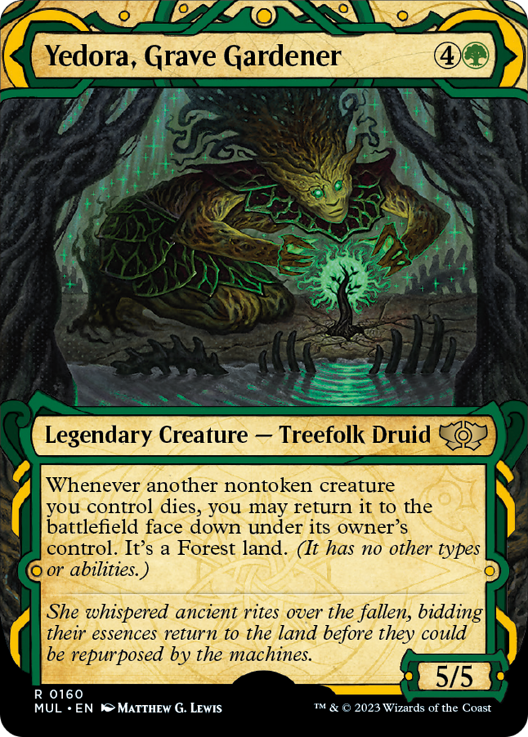 Yedora, Grave Gardener (Halo Foil) [Multiverse Legends] | Card Citadel