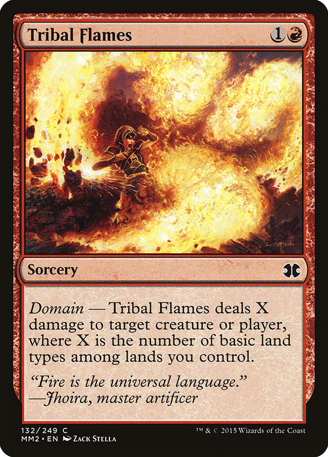 Tribal Flames [Modern Masters 2015] | Card Citadel