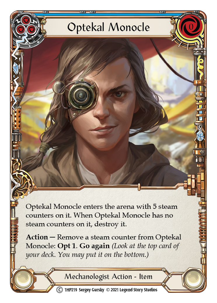 Optekal Monocle [1HP219] | Card Citadel