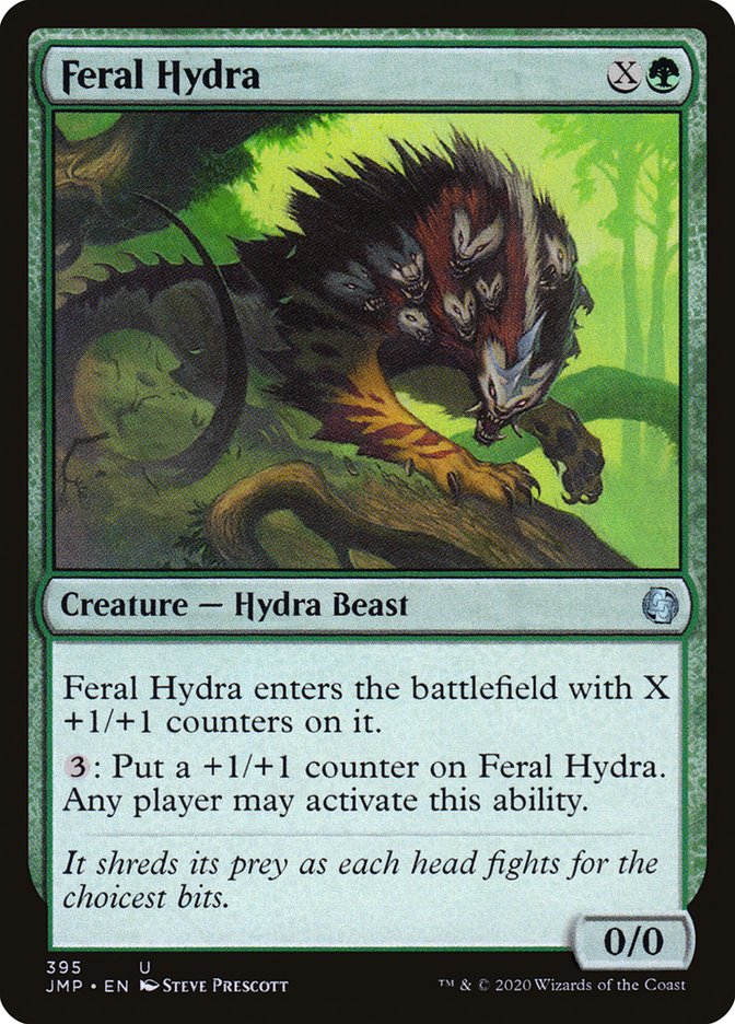 Feral Hydra [Jumpstart] | Card Citadel