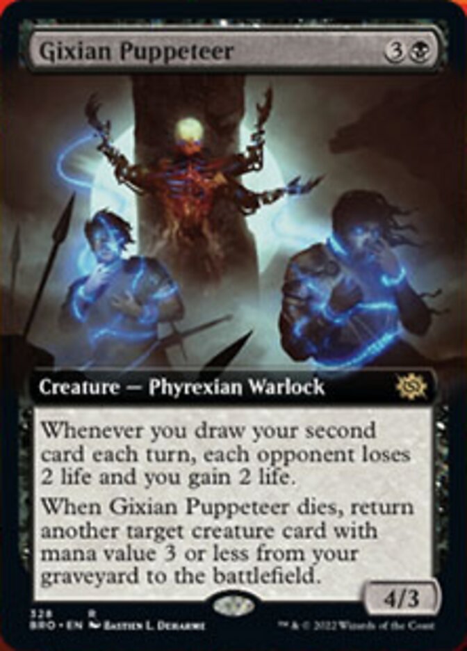 Gixian Puppeteer (Extended Art) [The Brothers' War] | Card Citadel