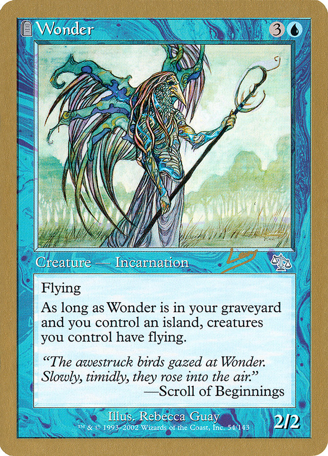 Wonder (Raphael Levy) [World Championship Decks 2002] | Card Citadel