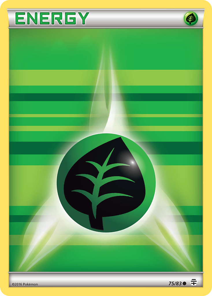 Grass Energy (75/83) [XY: Generations] | Card Citadel