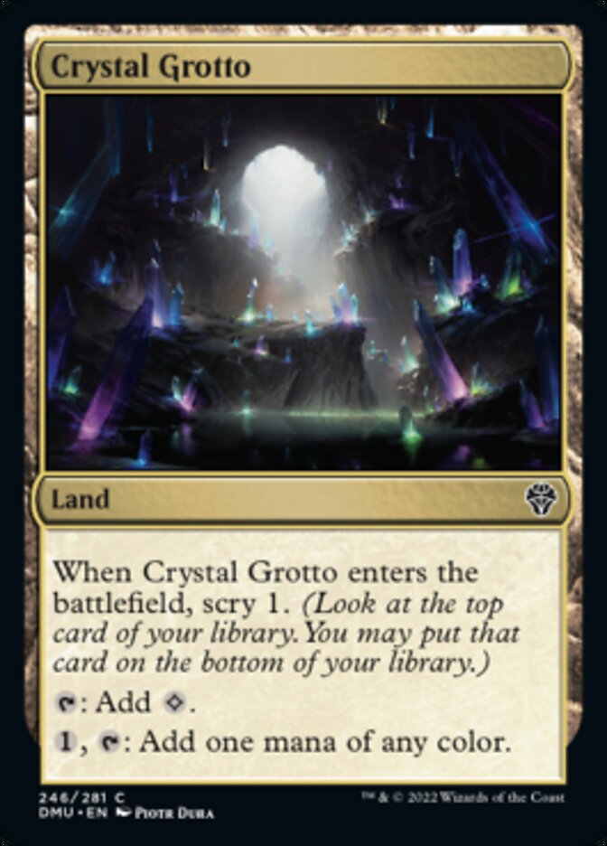 Crystal Grotto [Dominaria United] | Card Citadel