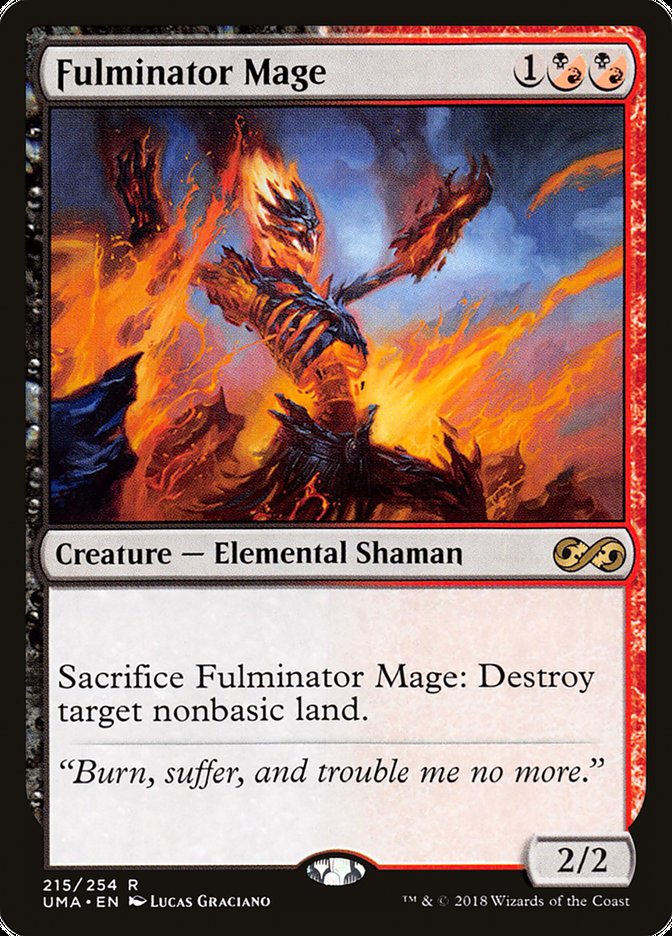 Fulminator Mage [Ultimate Masters] | Card Citadel