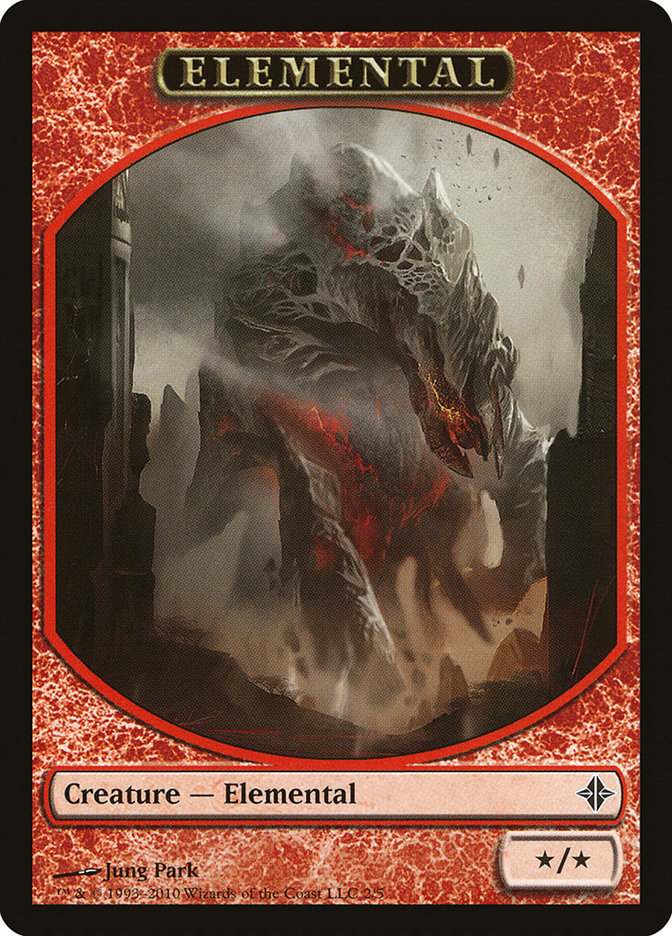 Elemental [Rise of the Eldrazi Tokens] | Card Citadel